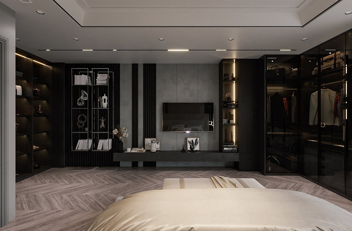  Master Bedroom Interior Model by An