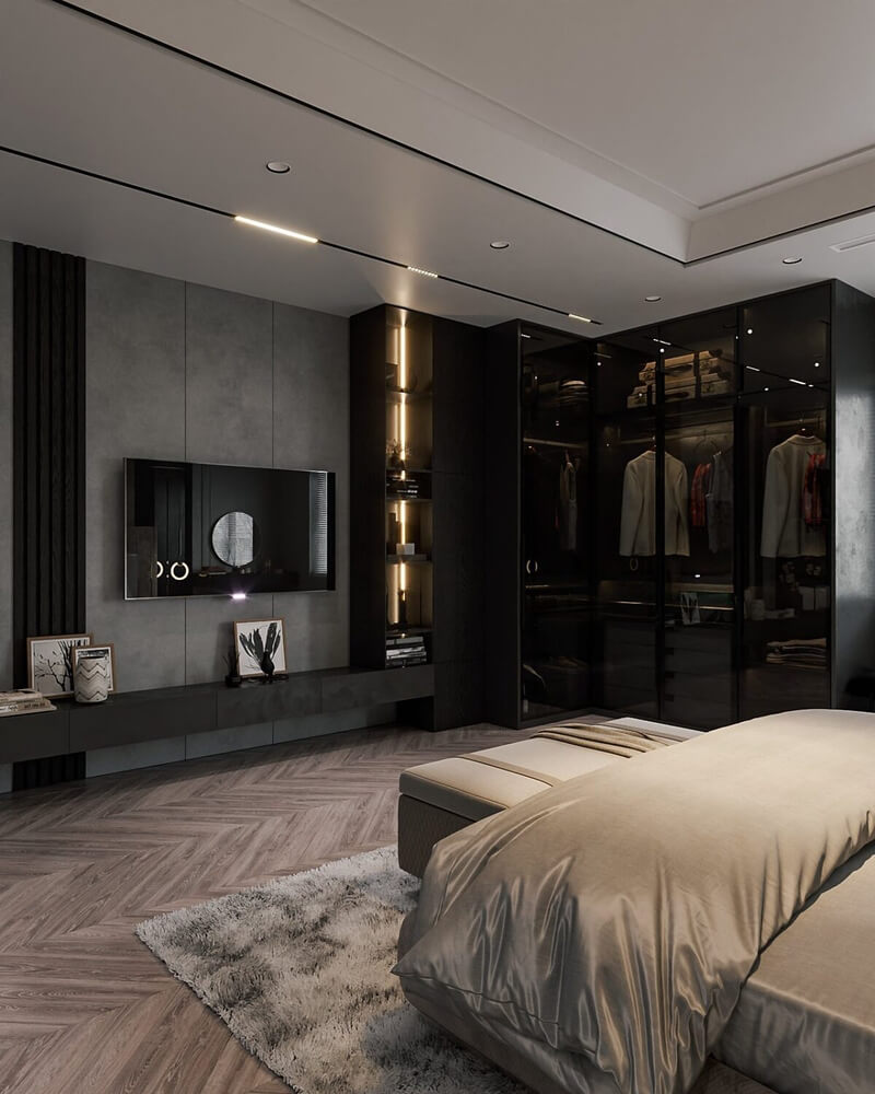  Master Bedroom Interior Model by An