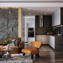 3D Interior Apartment 254 Scene File 3dsmax By Mai Long 