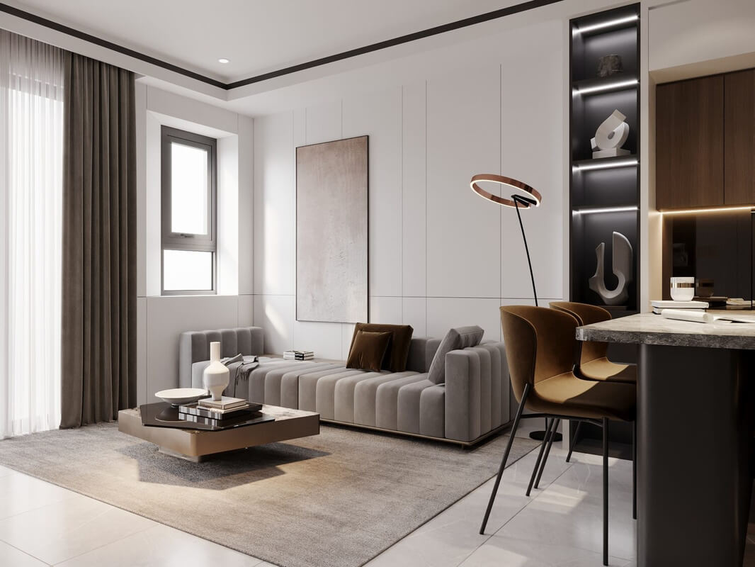  Apartment Interior Model By Bui Khong Bay