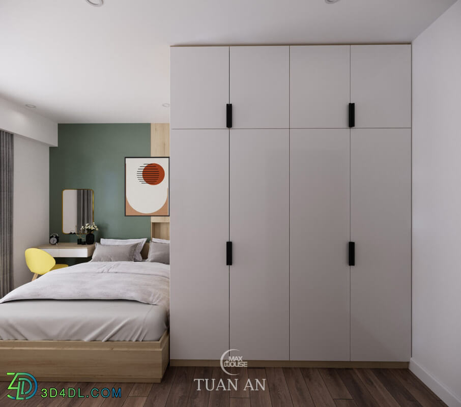 3D Interior Apartment 176 Scene File 3dsmax By Tuan An