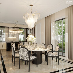 3D Interior Scenes File 3dsmax Model Diningroom 11 By Dam Quang Trung 