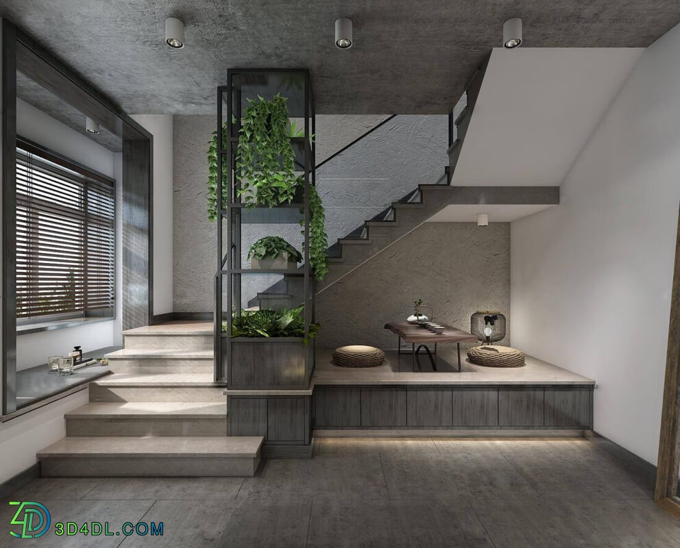 3D Interior Apartment 174 Scene File 3dsmax By Kha Vi