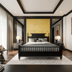 3D Interior Scenes File 3dsmax Model Bedroom 344 By NguyenCongDuy 