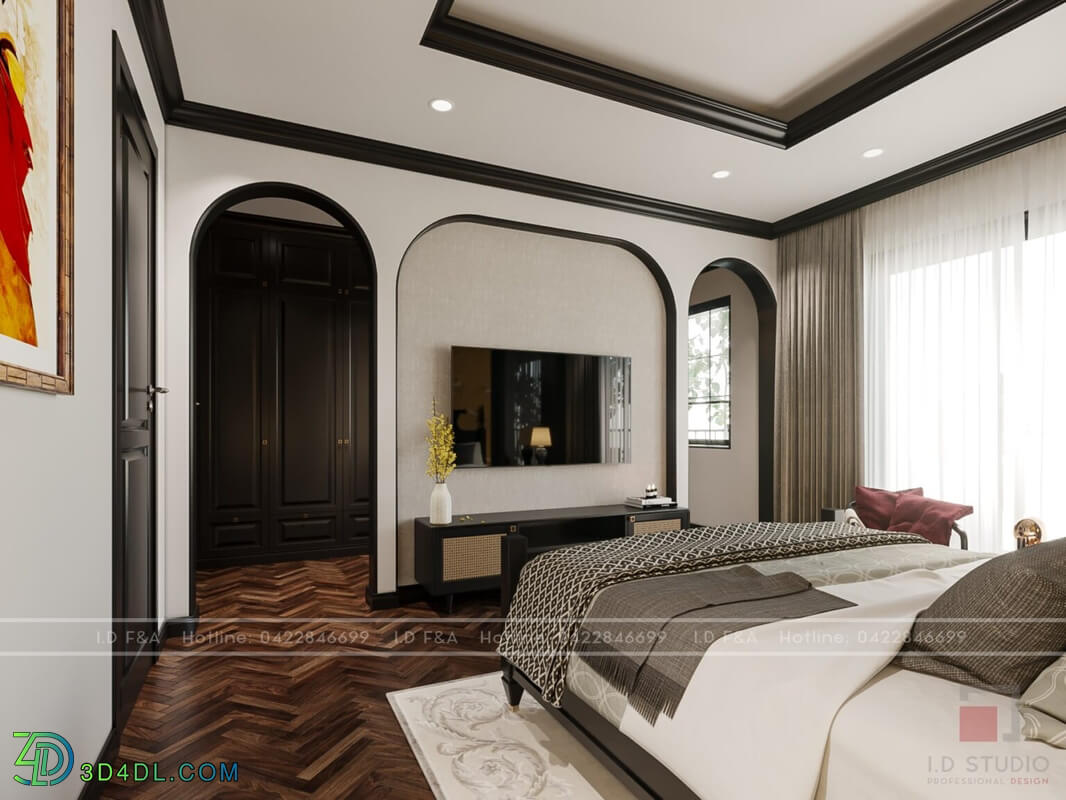 3D Interior Scenes File 3dsmax Model Bedroom 344 By NguyenCongDuy