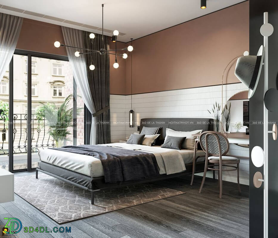 3D Interior Scenes File 3dsmax Model Bedroom 259 By NguyenDangHung