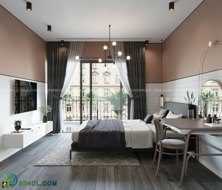 3D Interior Scenes File 3dsmax Model Bedroom 259 By NguyenDangHung