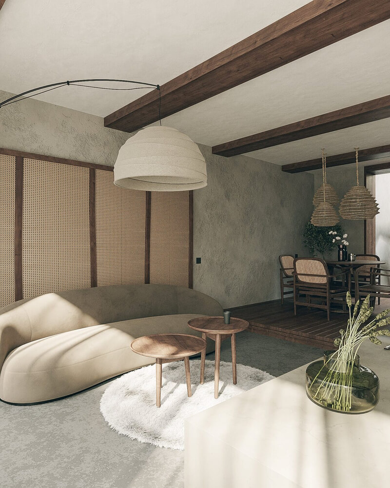  Living Room Interior by Nguyen The Dinh