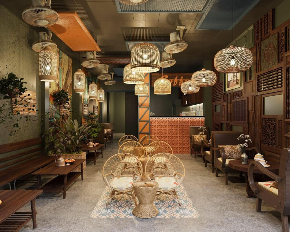 3D Model Interior Coffee 51 Scenes File 3dsmax By HuyDam