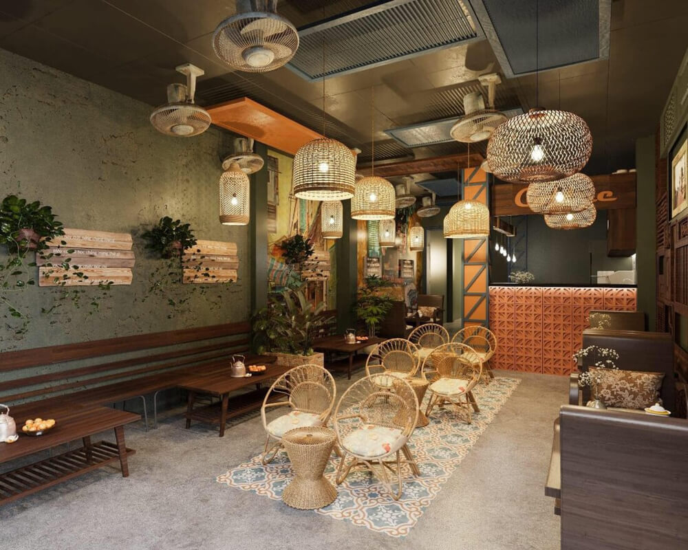 3D Model Interior Coffee 51 Scenes File 3dsmax By HuyDam