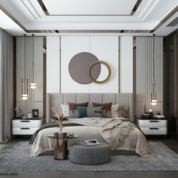 3D Interior Scenes File 3dsmax Model Bedroom 447 By Huy Hieu Lee 