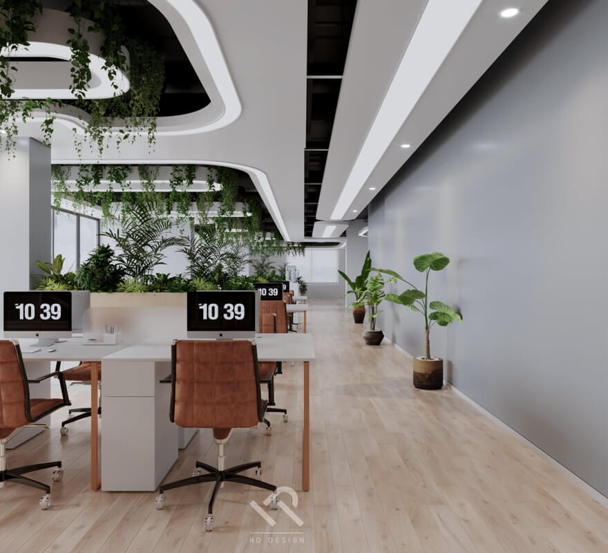  Office Interior Model by Huy Dam