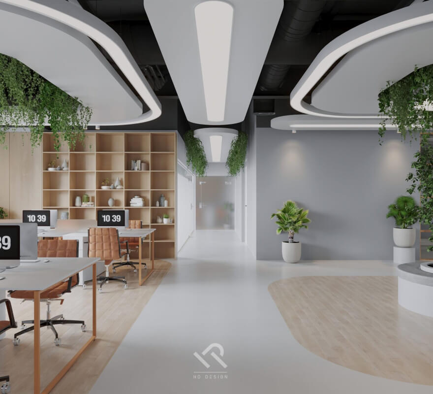  Office Interior Model by Huy Dam