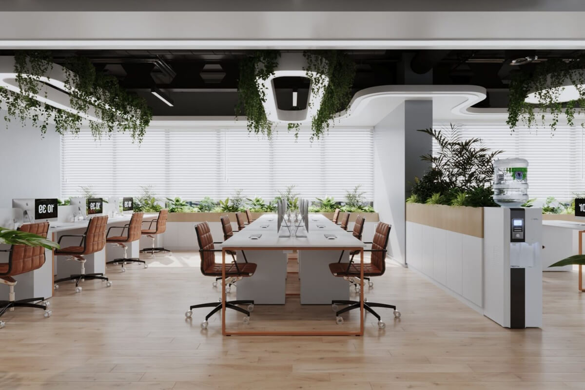  Office Interior Model by Huy Dam