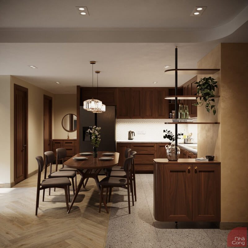  3D Dining Room Interior By Minh Dat Pham
