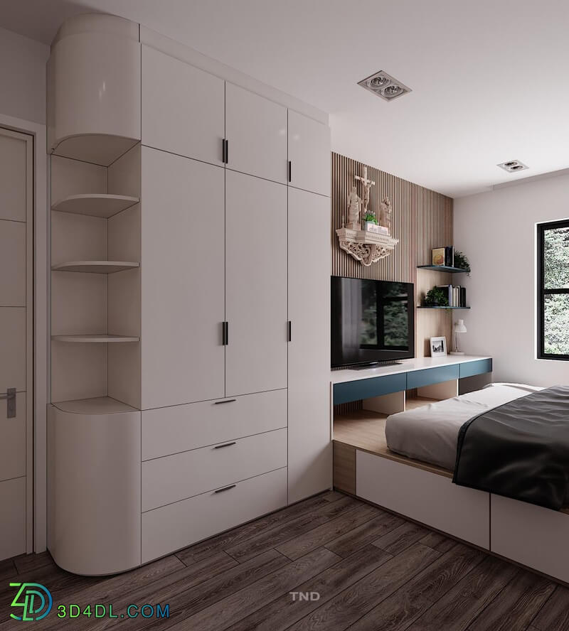 3D Interior Apartment 51 Scene File 3dsmax By TuongNguyenDuy 