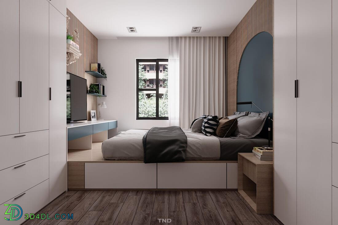 3D Interior Apartment 51 Scene File 3dsmax By TuongNguyenDuy 