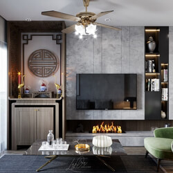 3D Interior Apartment 238 Scene File 3dsmax By Tran Long 