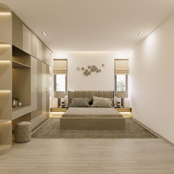  Bedroom Interior Model By Pham Thanh Nhan 