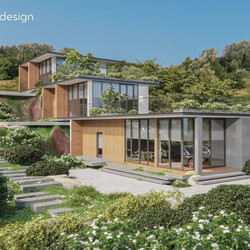 House Exterior By Bui Khong Bay 