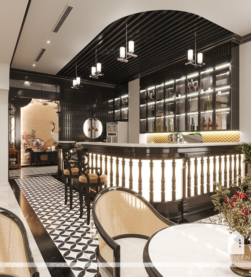  Coffee Room Interior by Quoc Tung
