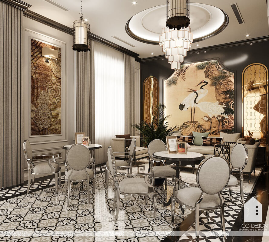  Coffee Room Interior by Quoc Tung