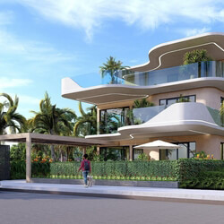 Villa Exterior by Hien Hoang 
