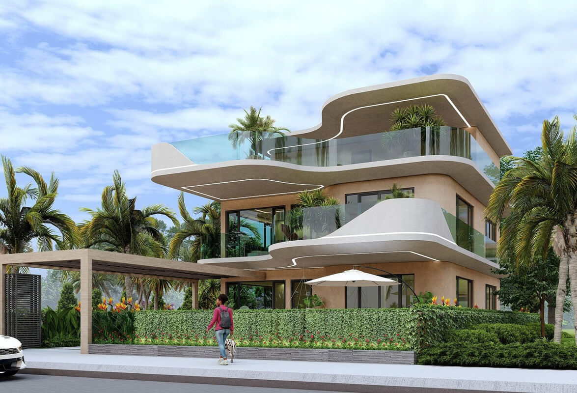  Villa Exterior by Hien Hoang