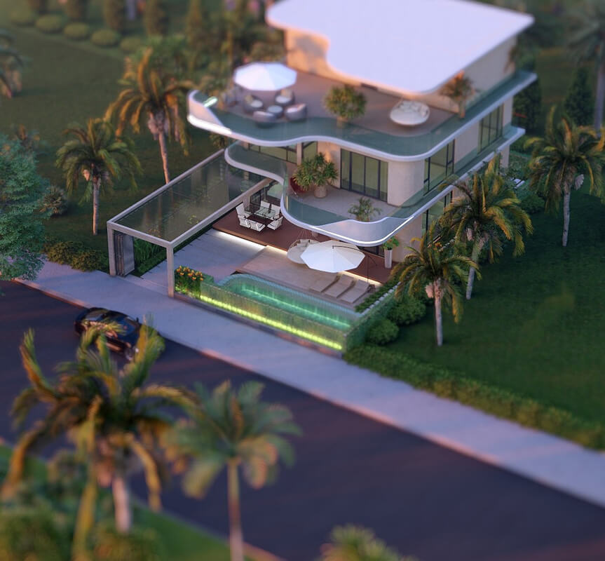 Villa Exterior by Hien Hoang