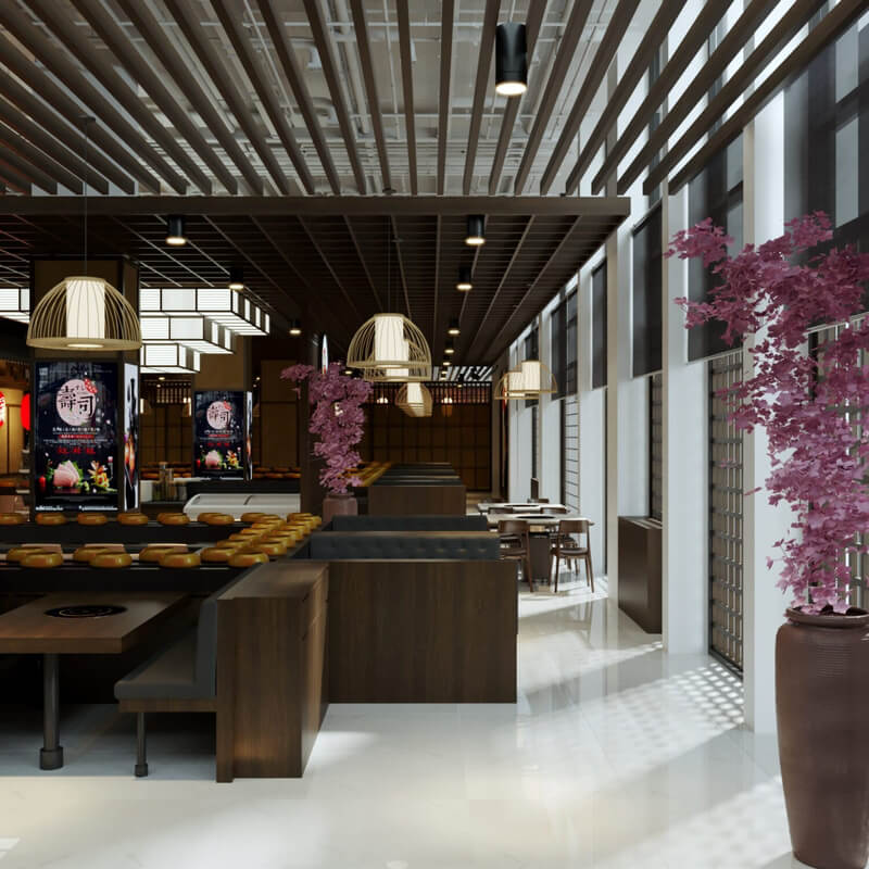  Restaurant Interior Model by Nguyen Cuong