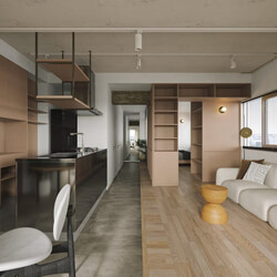  Apartment Interior by Anh Viet Tran 