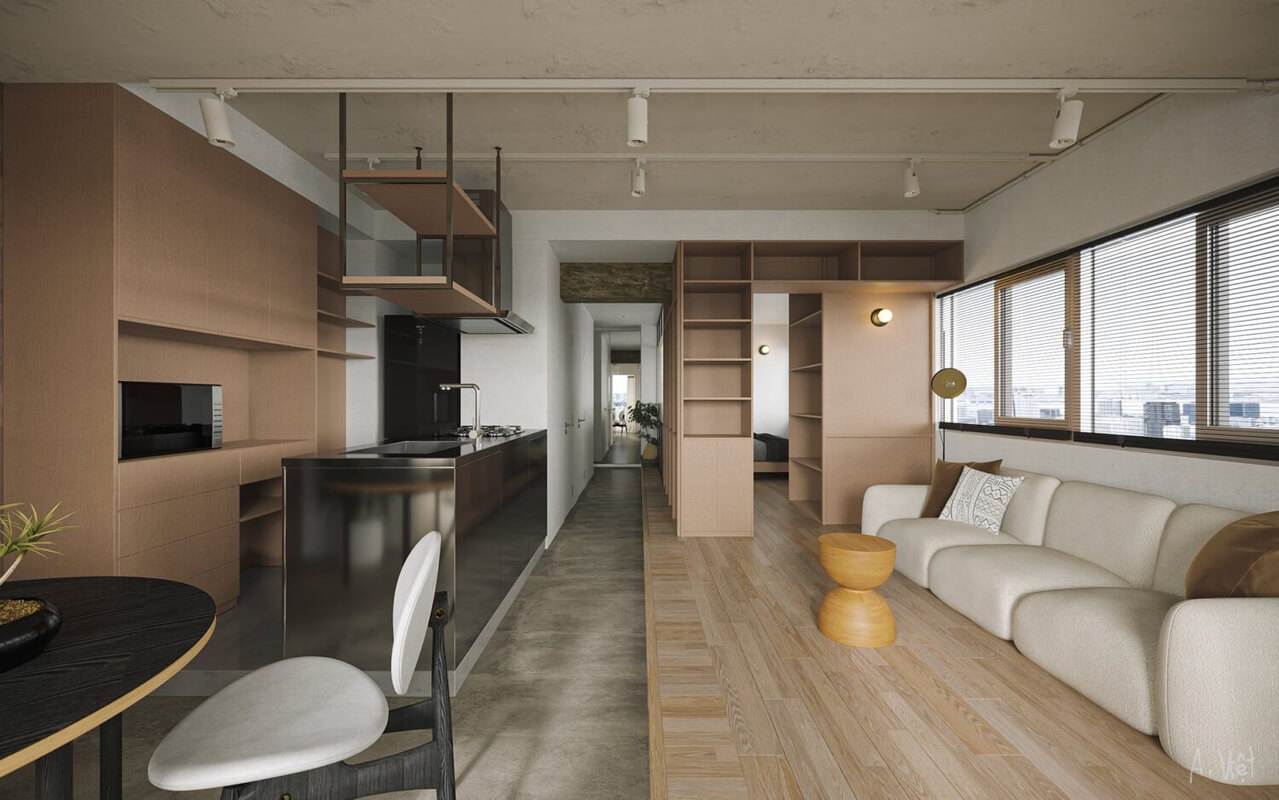  Apartment Interior by Anh Viet Tran