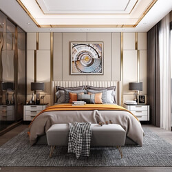 3D Interior Scenes File 3dsmax Model Bedroom 432 By Viet Long Lee 