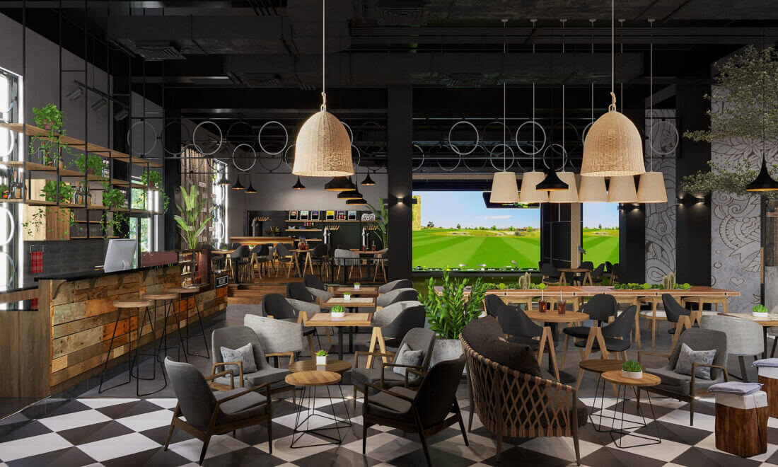 3D Model Interior Coffee 46 Scenes File 3dsmax By ManhBui