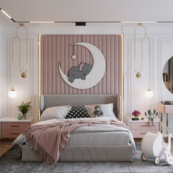  3D Interior Children Room Model by Trang Chuot 