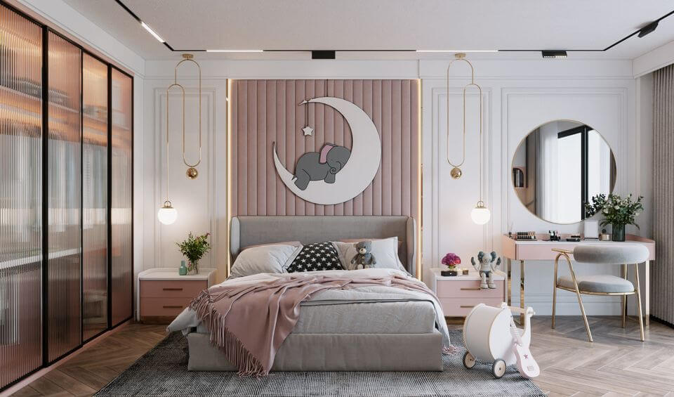  3D Interior Children Room Model by Trang Chuot