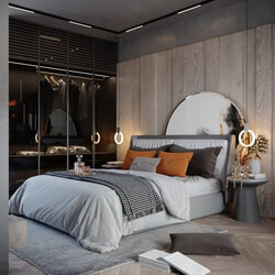 3D Interior Scenes File 3dsmax Model Bedroom 568 By Anh Tuan Nguyen 