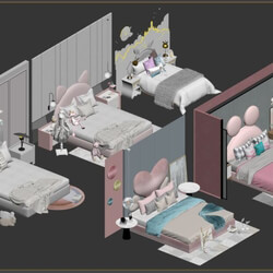 3D Bed Model 200 By Phan Thanh Duong 