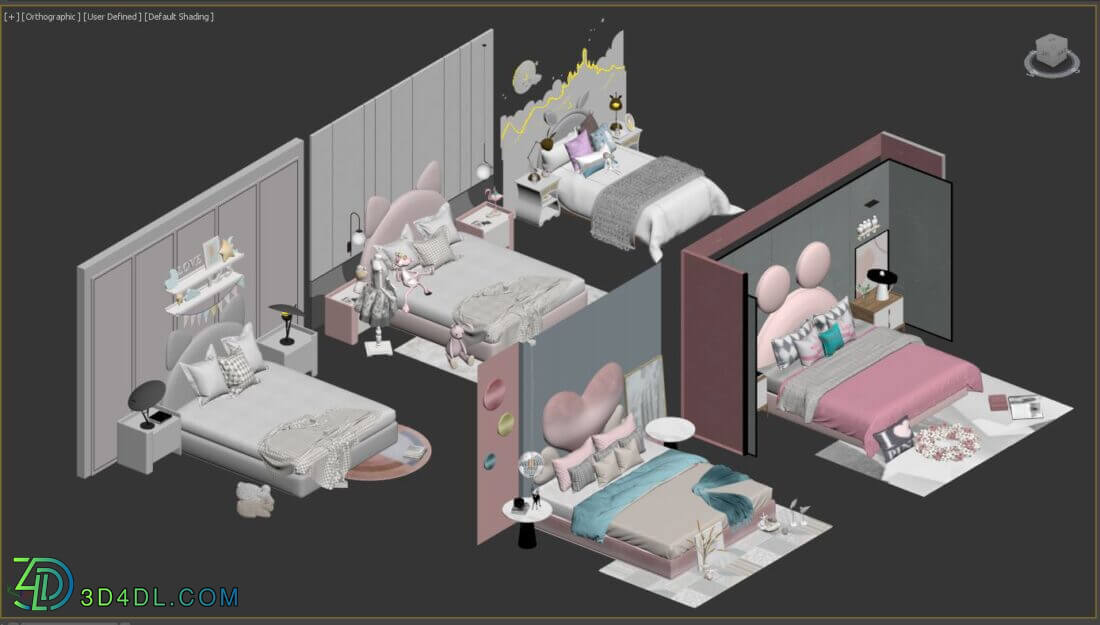 3D Bed Model 200 By Phan Thanh Duong