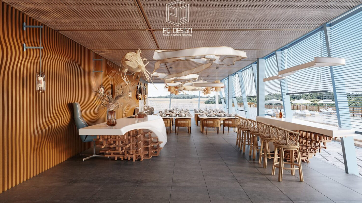  Restaurant Interior Model by Pham Minh Quang