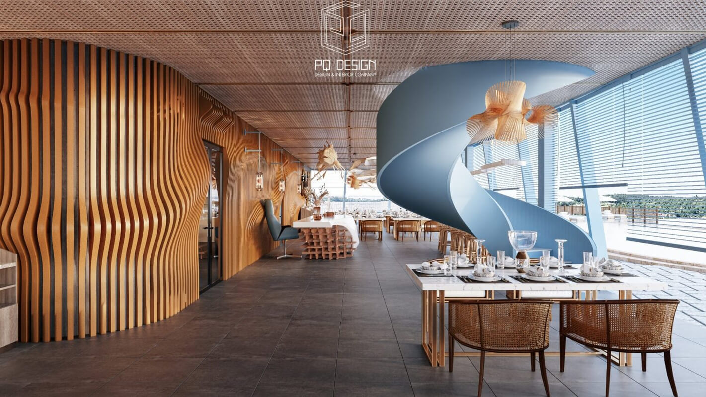  Restaurant Interior Model by Pham Minh Quang