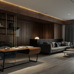  Living Room Interior by Nguyen Quan 