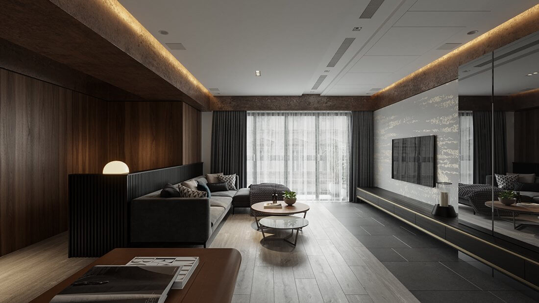  Living Room Interior by Nguyen Quan