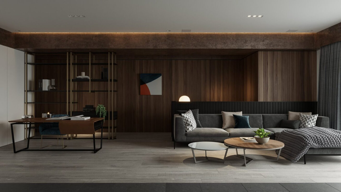  Living Room Interior by Nguyen Quan