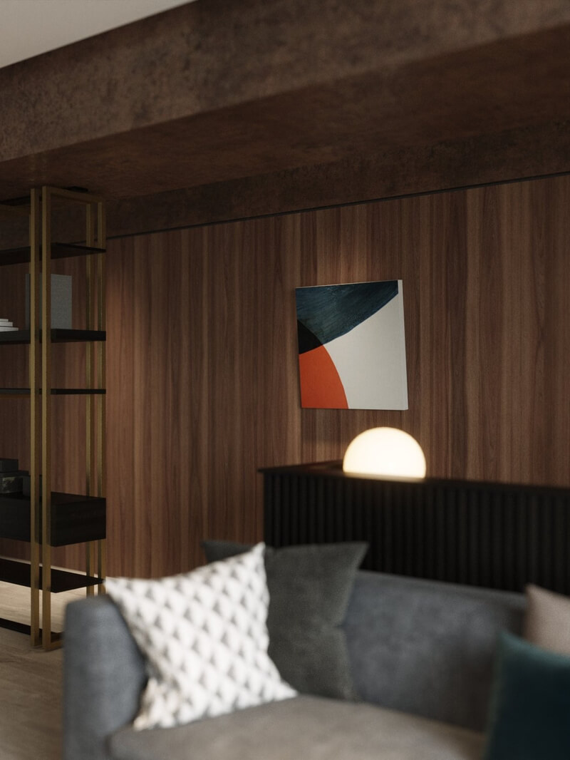  Living Room Interior by Nguyen Quan