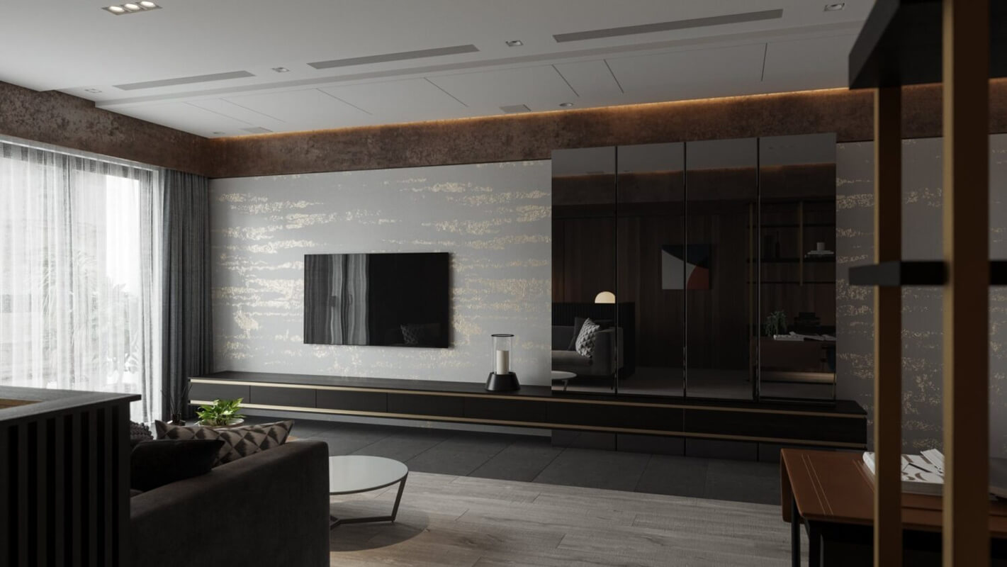  Living Room Interior by Nguyen Quan