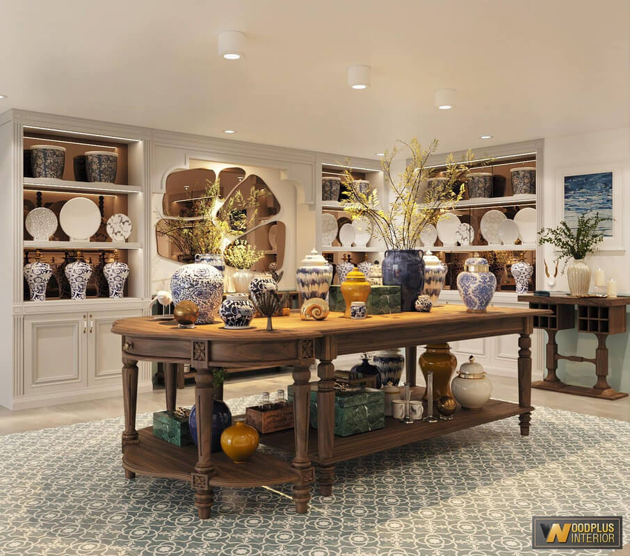  3D Ceramic Shop Interior by Hong Nhung