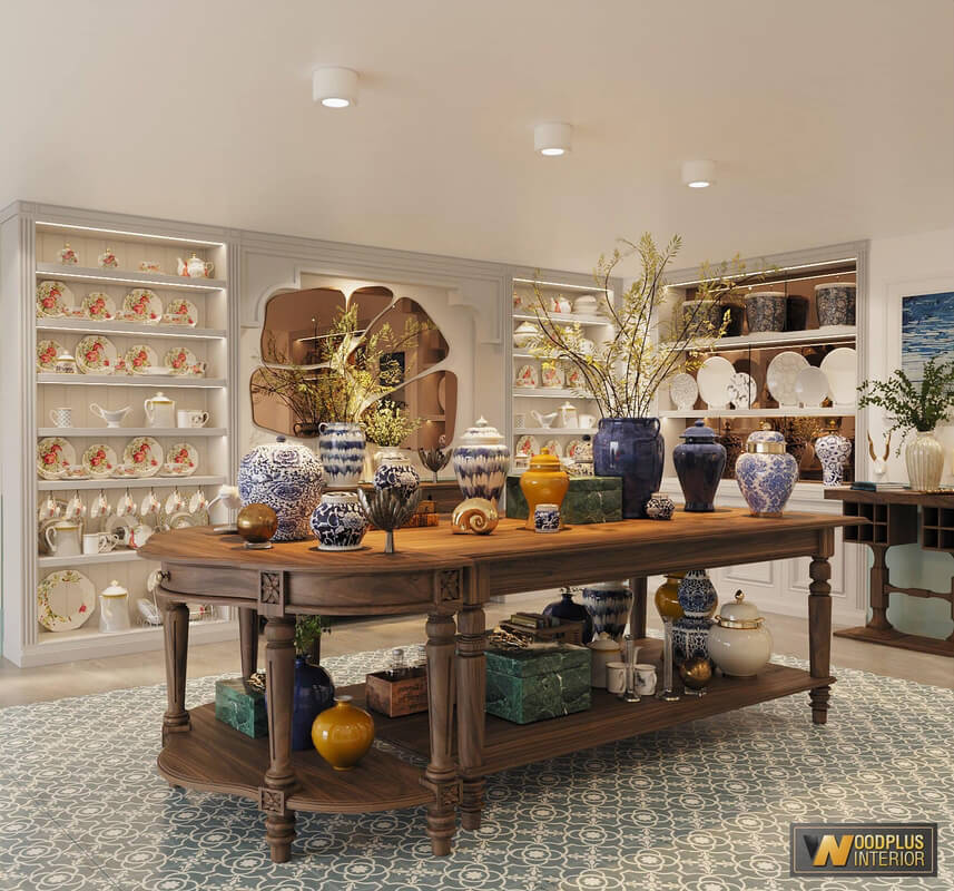  3D Ceramic Shop Interior by Hong Nhung