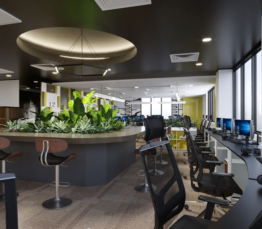 3d Interior Office room 7 Scene File 3dsmax Model By QuanLe 