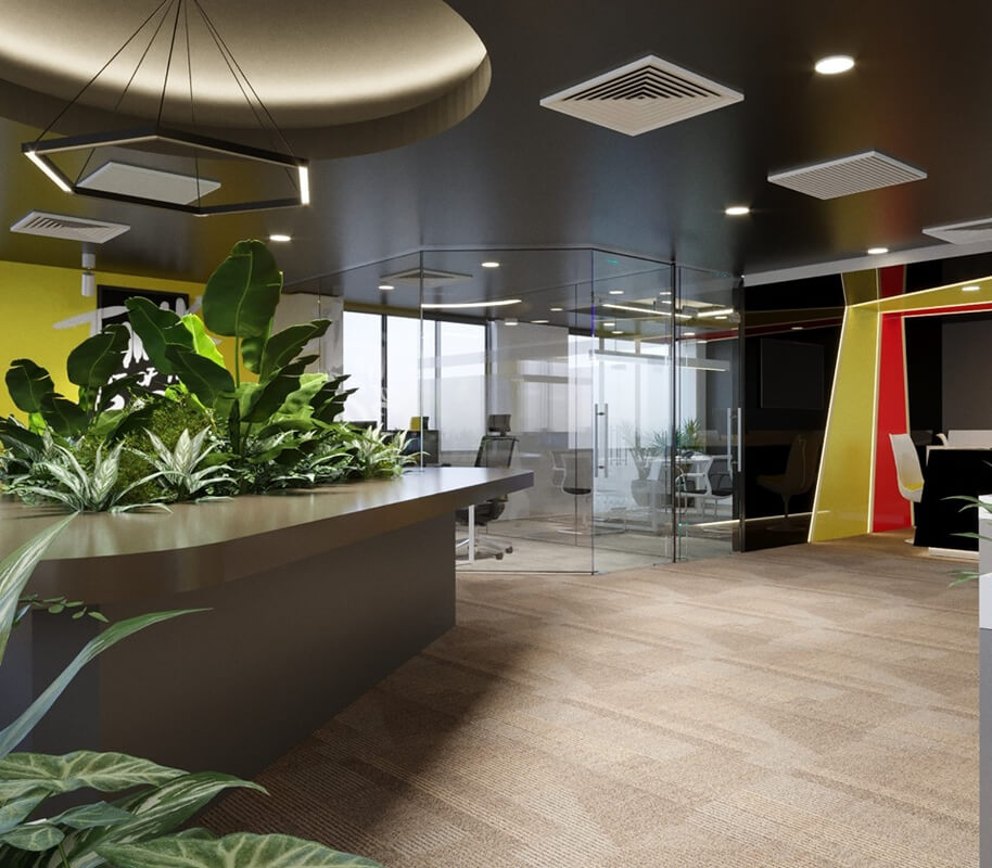 3d Interior Office room 7 Scene File 3dsmax Model By QuanLe 